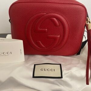 Gucci Pebbled Calfskin Small